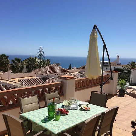 Burriana Beach, Pool, Big Terrace, Superb Seaviews Nerja