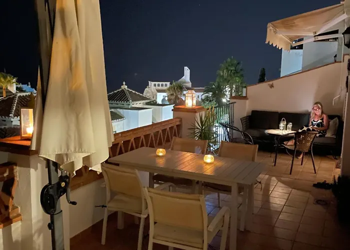 Burriana Beach, Pool, Big Terrace, Superb Seaviews Апартаменты Нерха